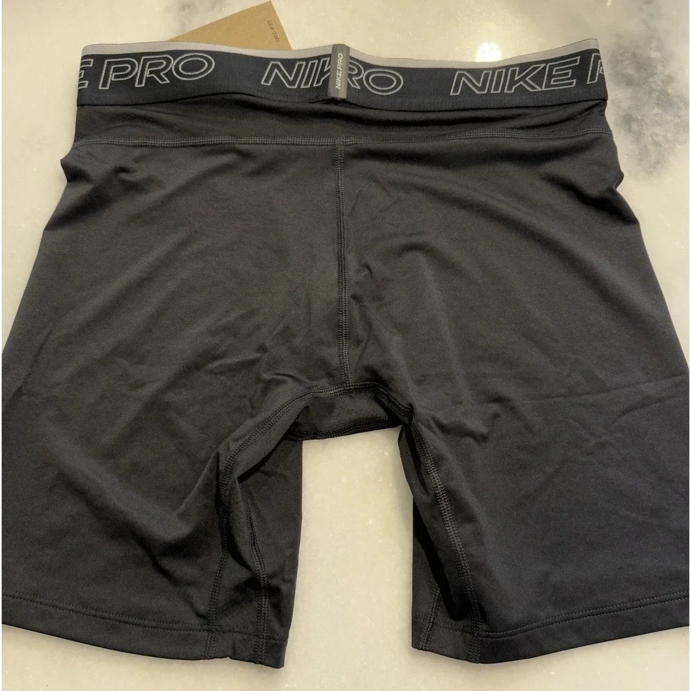 Nike Pro Dri-FIT Compression Shorts Mens Large Black DD1917 Tight Fit Training